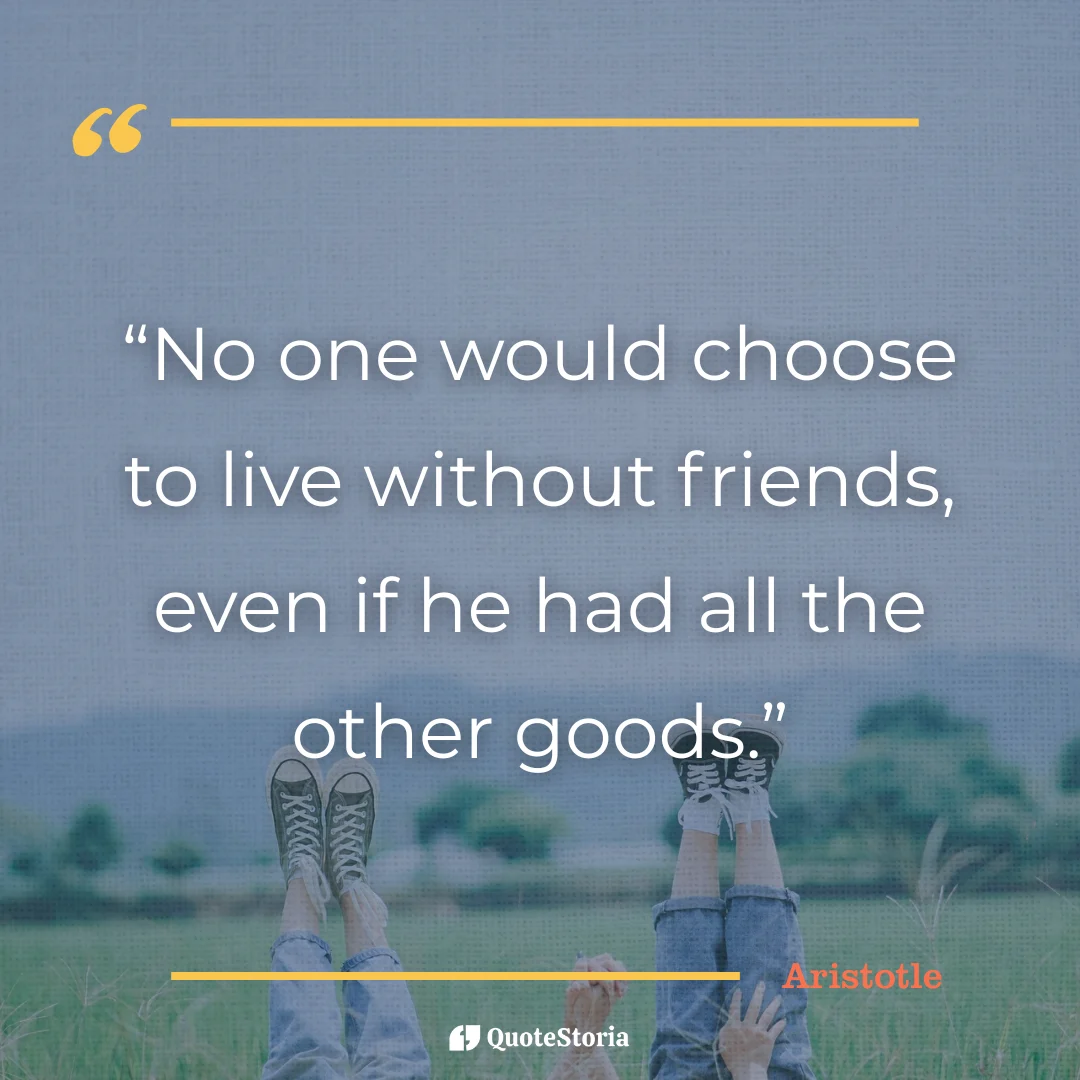"Quote by Aristotle: Friendship is essential even with all other goods."