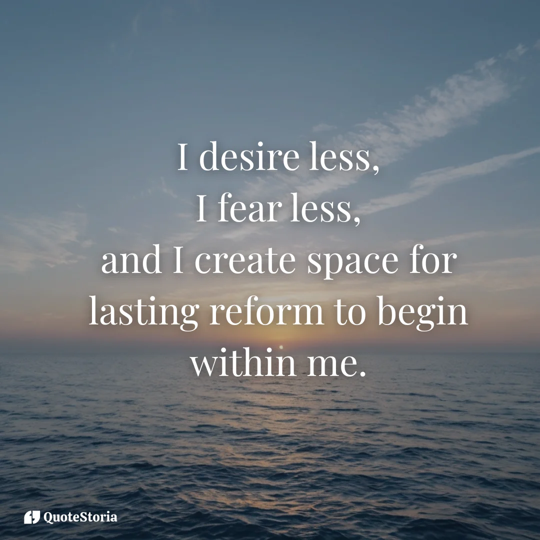 "Affirmation image: rising dawn symbolizing courage and inner reform."