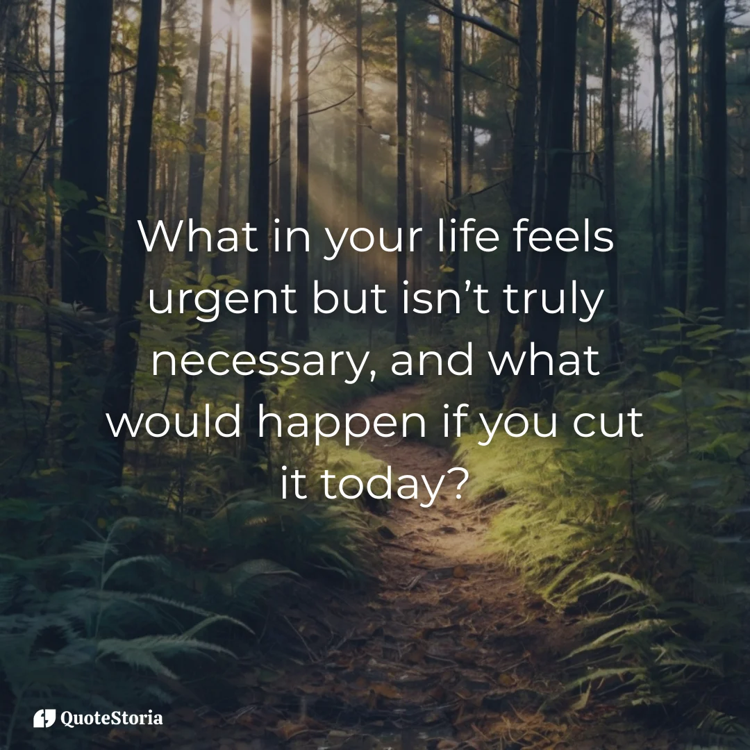 "Reflection image of choosing between clutter and clarity in life decisions."