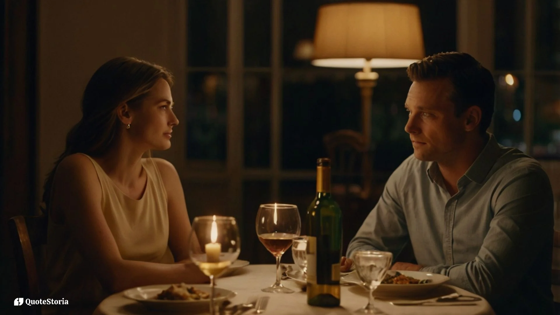 "Cinematic scene of emotional distance in love, symbolizing entitlement."