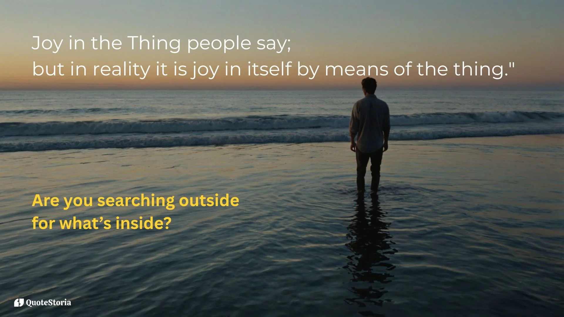 "Friedrich Nietzsche featured image: 'Joy in the thing… joy in itself.'"