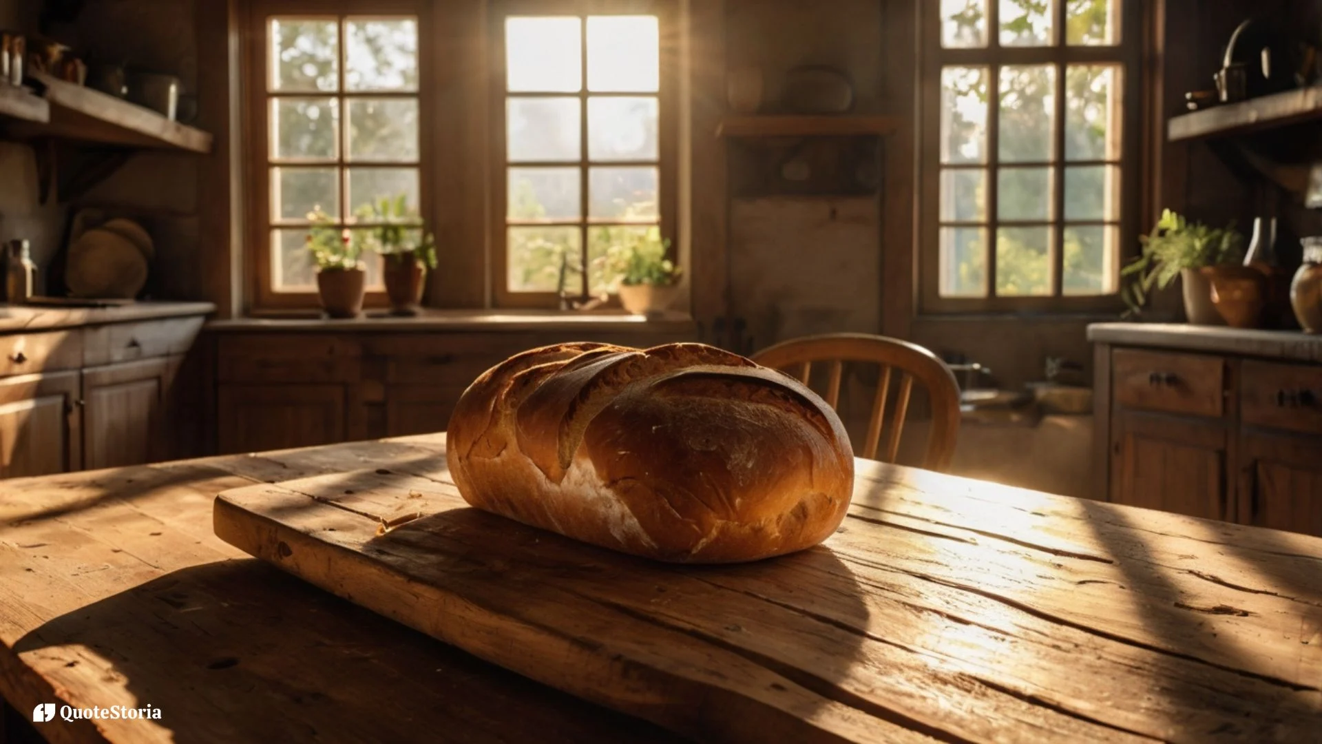 Marcus Aurelius life lesson story — bread baking warmth symbolizing living today