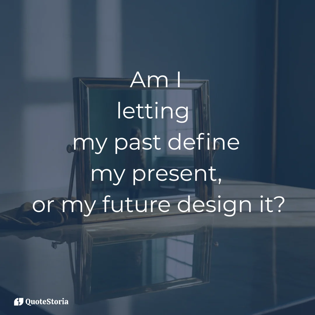 “Minimalist mirror concept showing contrast between past and future, symbolizing personal reflection and choices.”