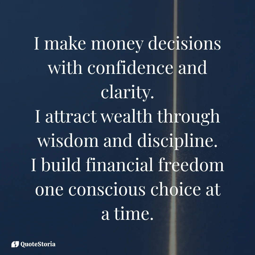 Abstract art symbolizing financial clarity, discipline, and freedom.