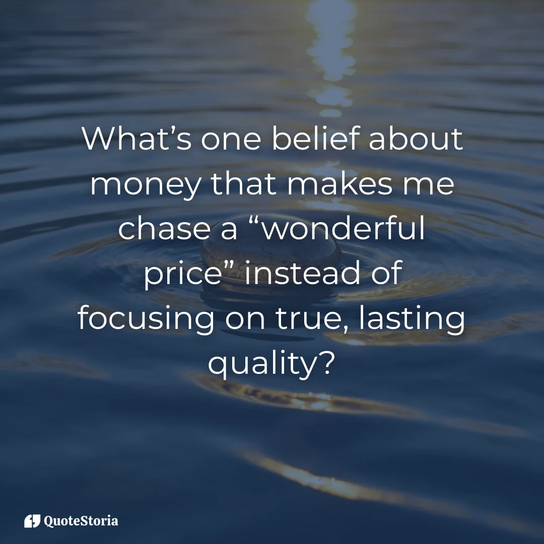 Reflection: calm water with a stone, symbolizing shifting money mindset.