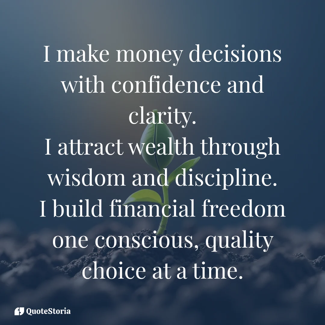 Affirmation: a Seed Sprout symbolizing growth.