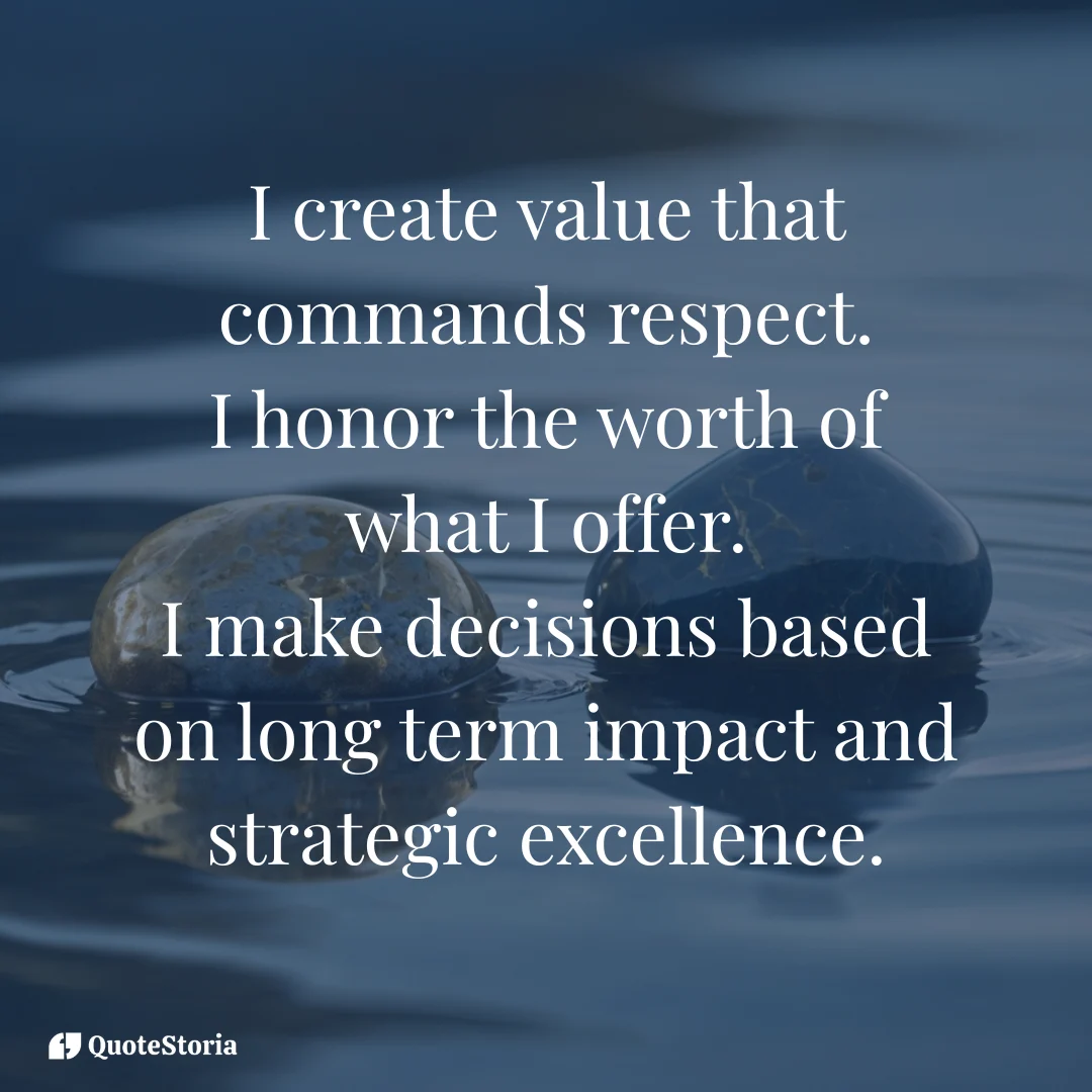 Conceptual image of a polished, quality stone, symbolizing becoming the quality you seek.