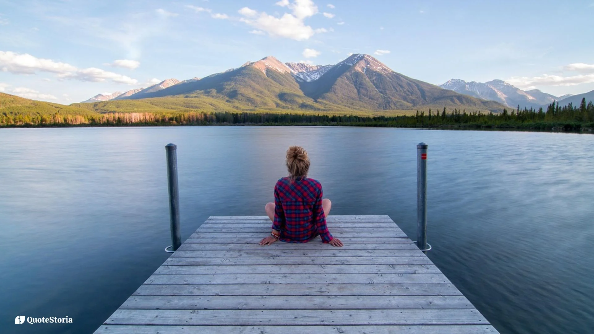 "Woman finding inner calm and balance after burnout, inspired by Plato’s wisdom."
