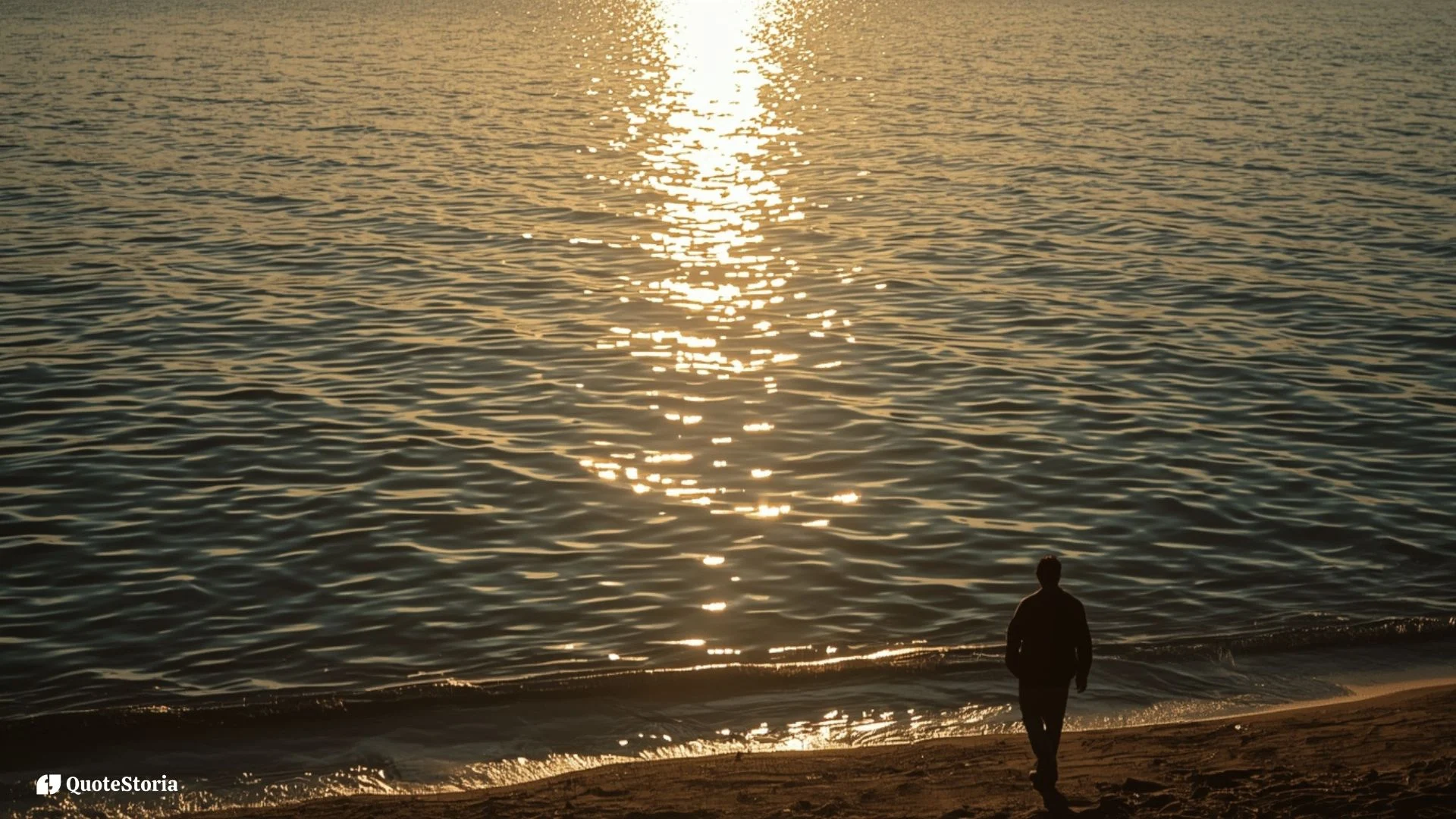 "Story image of sunlight over a lake symbolizing soul nourishment."