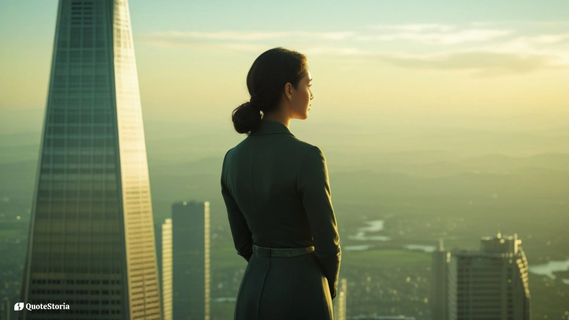 Executive finds meaning by examining life and changing her path (Plato quote).