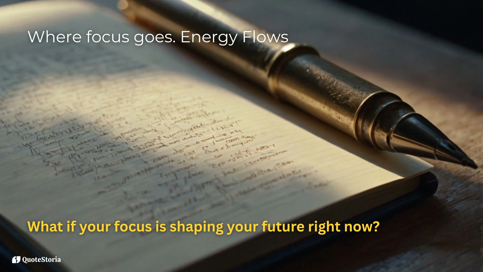 "Tony Robbins featured image quote: 'Where focus goes, energy flows' meaning on attention and discipline."