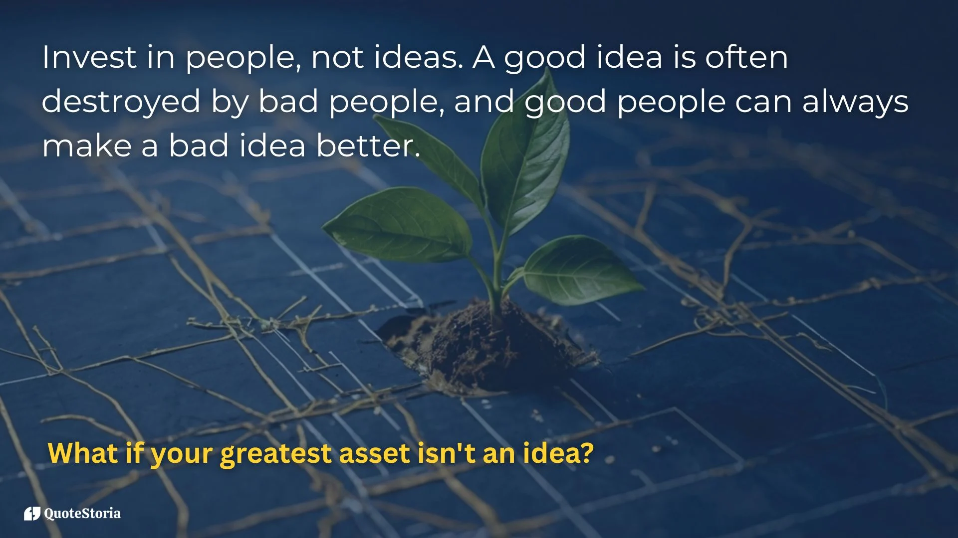 Simon Sinek featured image: Invest in people, not ideas.