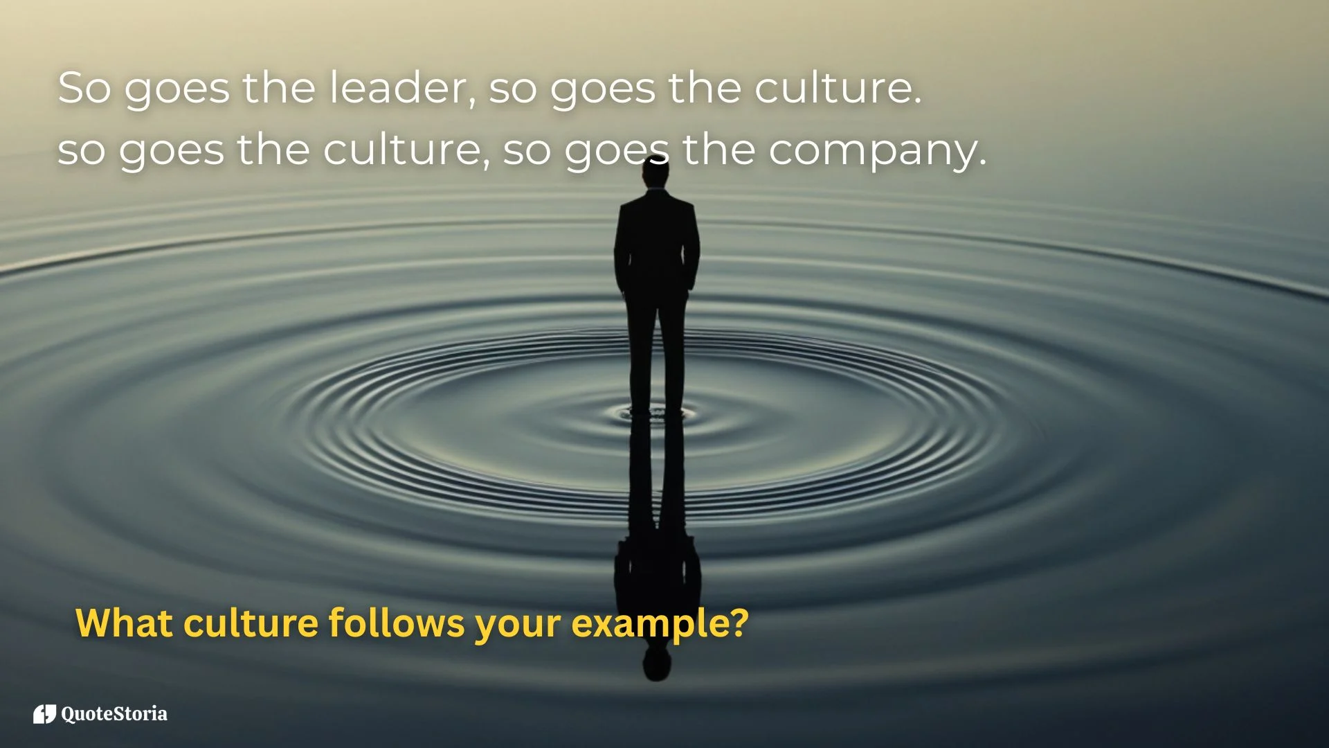 "Simon Sinek featured image: ‘So goes the leader, so goes the company’ ripple effect concept."