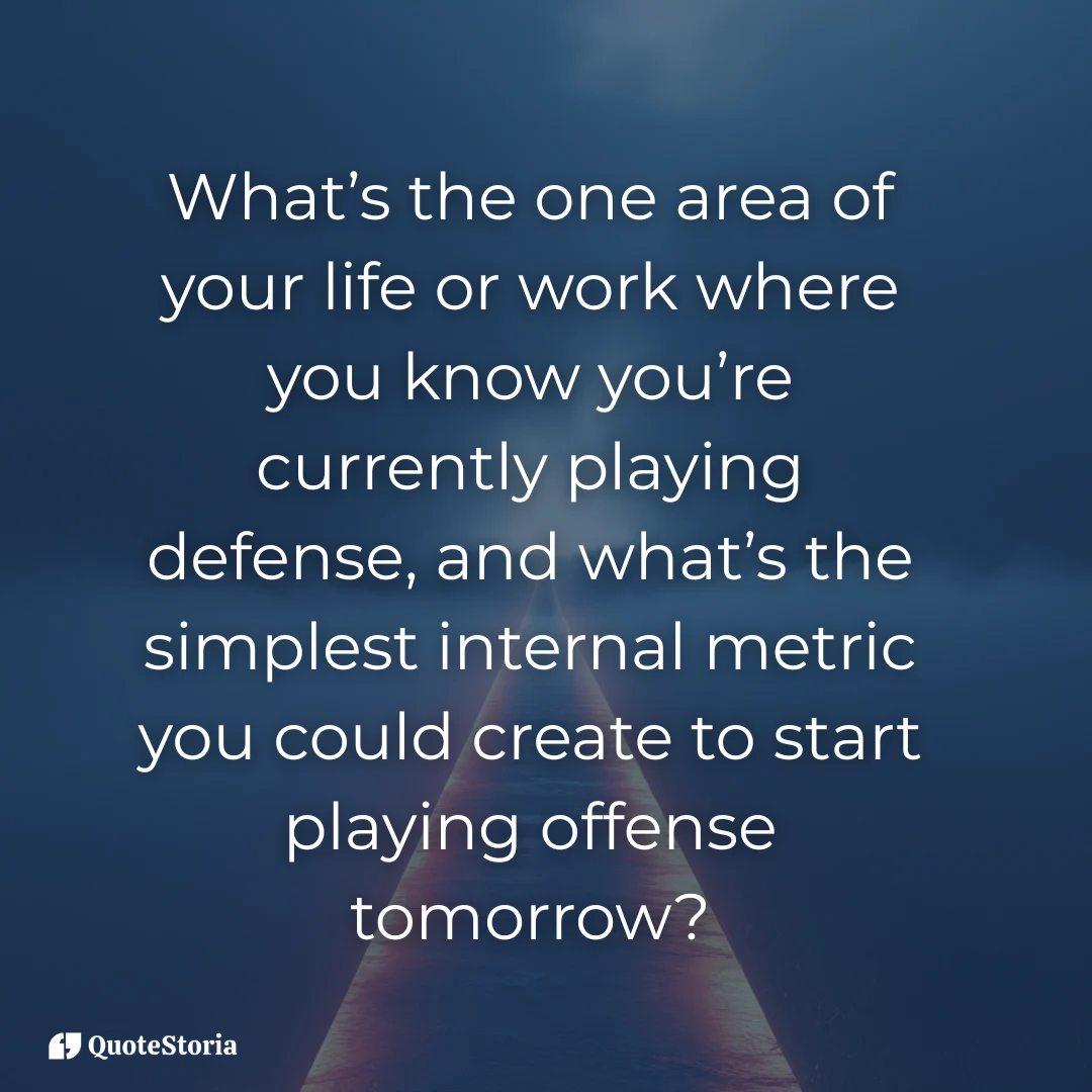 Image representing a clear line of offense drawn over past reactive chaos.