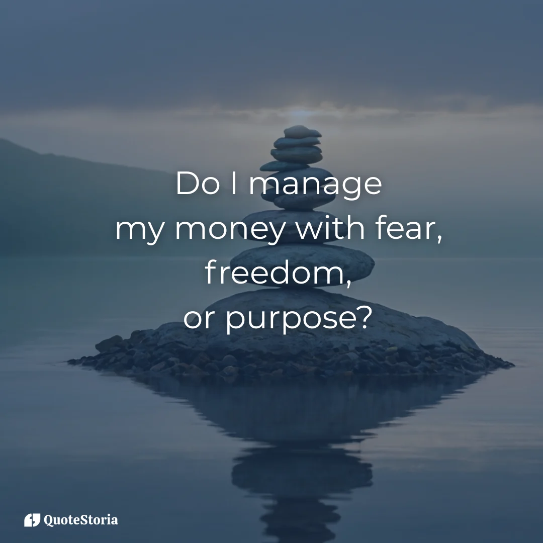 Visual metaphor for checking one's money mindset and inner financial compass.