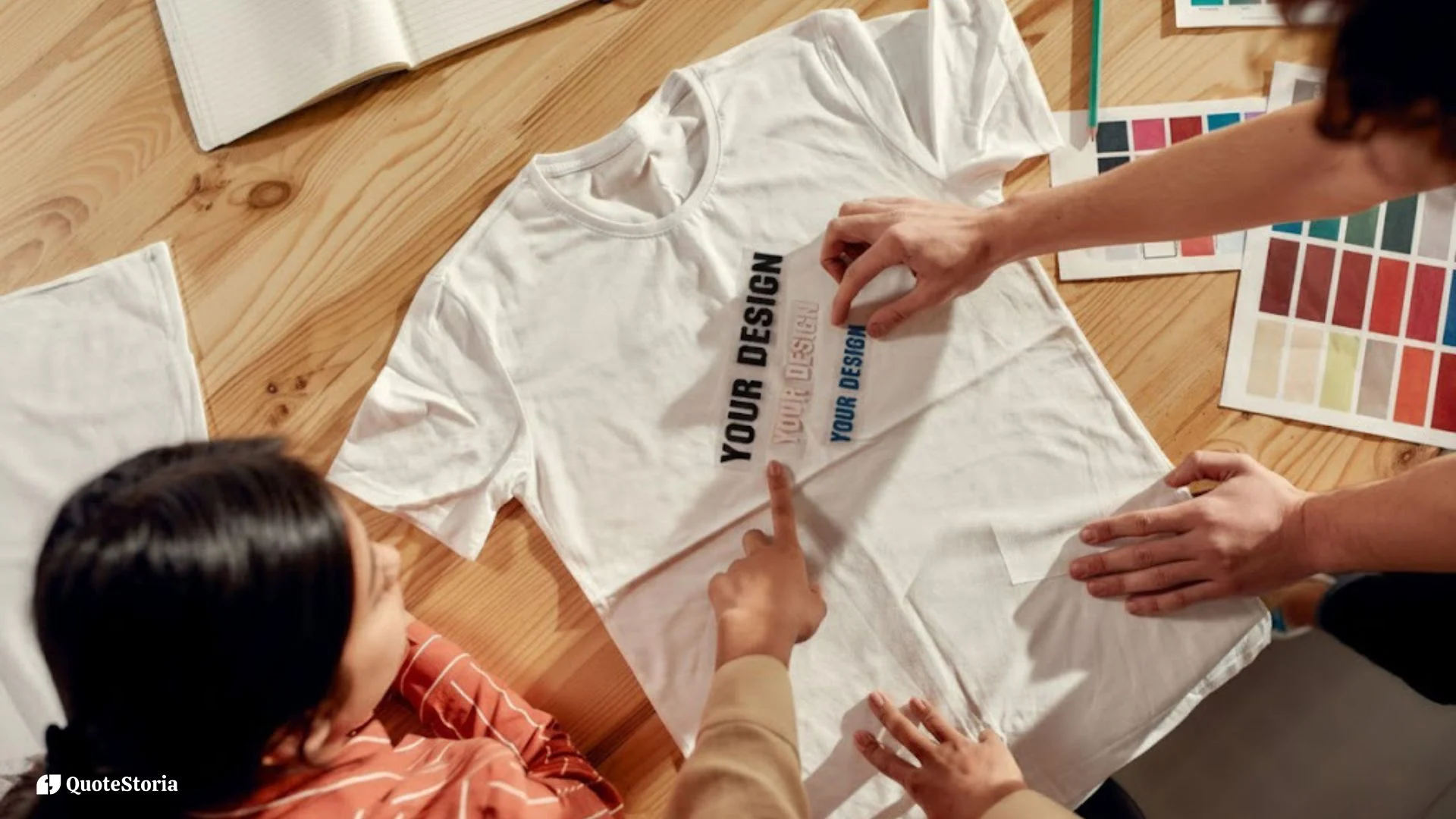 Young designer working late, symbolizing imagination and follow-through.