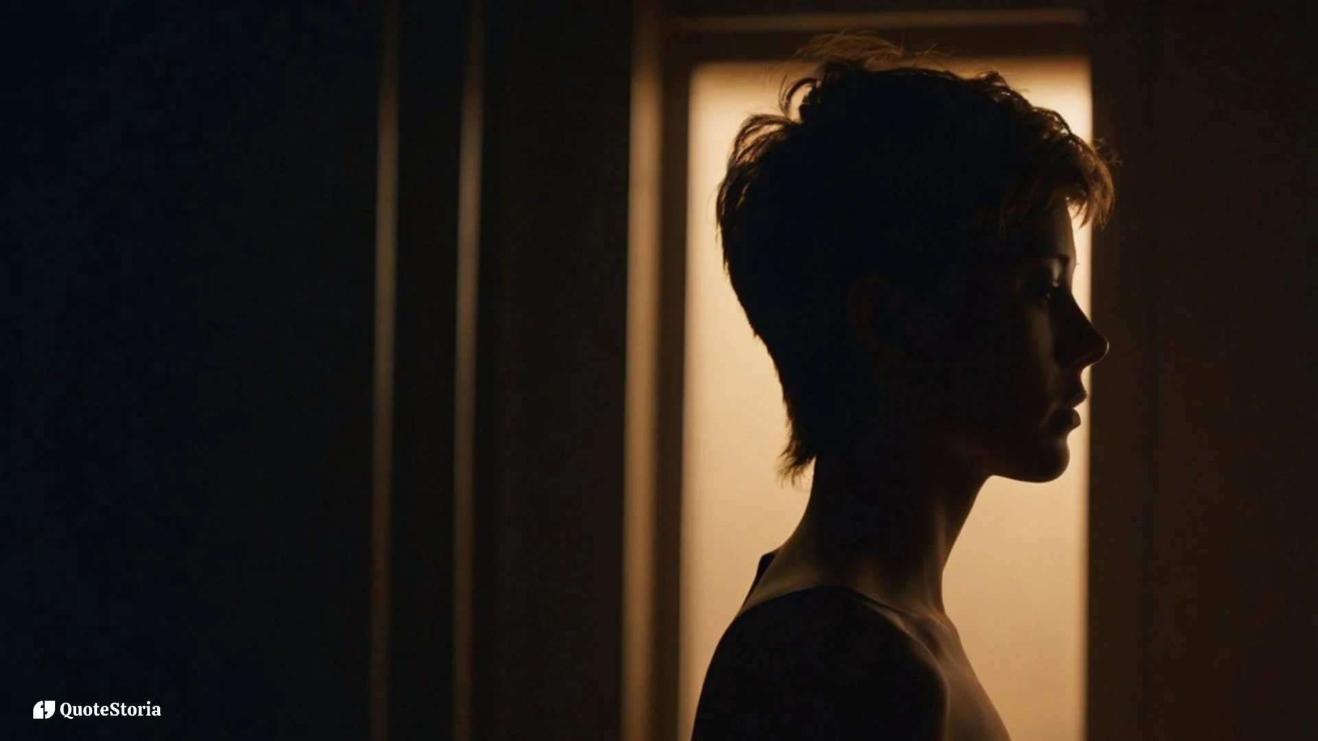 Person reflecting on life choices, turning inward for guidance.