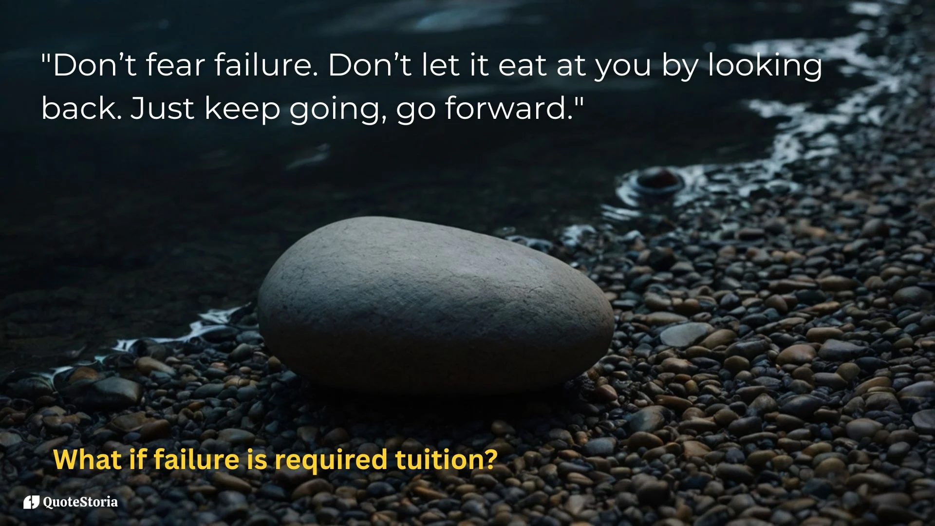 Warren Buffett quote "don't fear failure" meaning featured image.