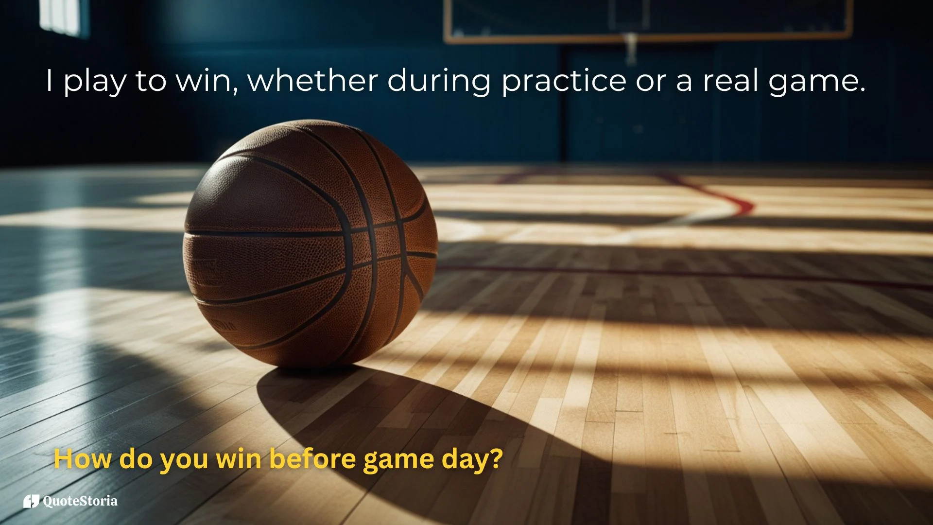 Michael Jordan featured image: "I play to win whether during practice or a real game."