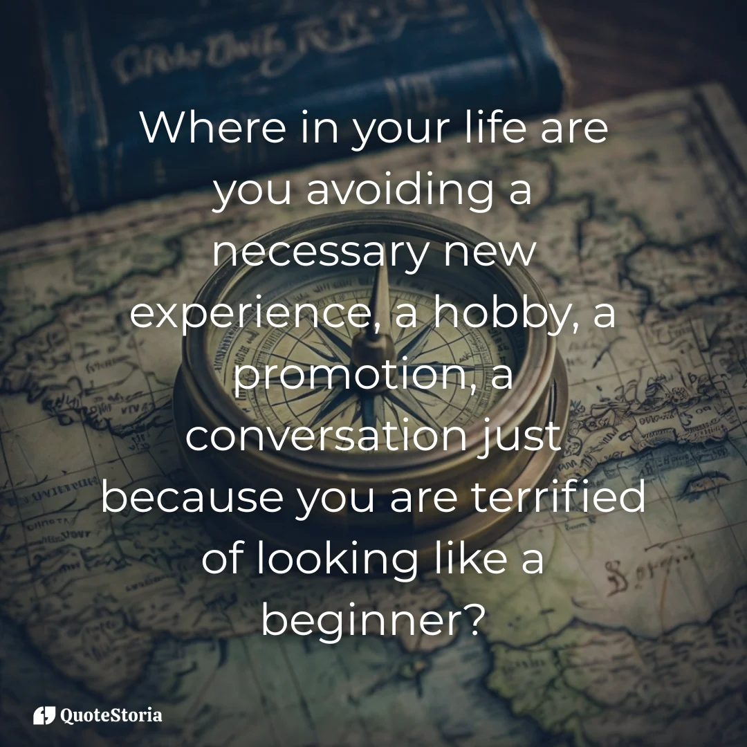 Reflection question image: A spinning compass symbolizing inner confusion and ego.