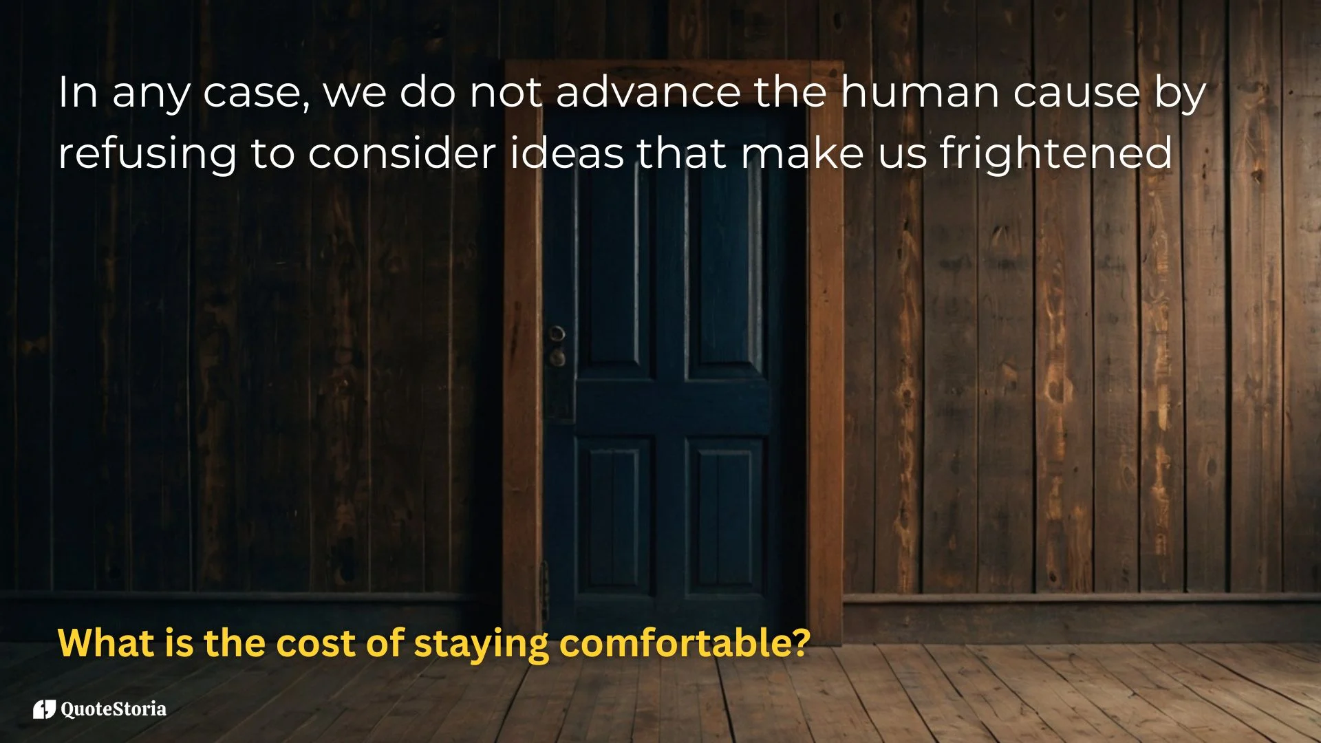 Carl Sagan featured image: Progress requires facing frightening ideas.