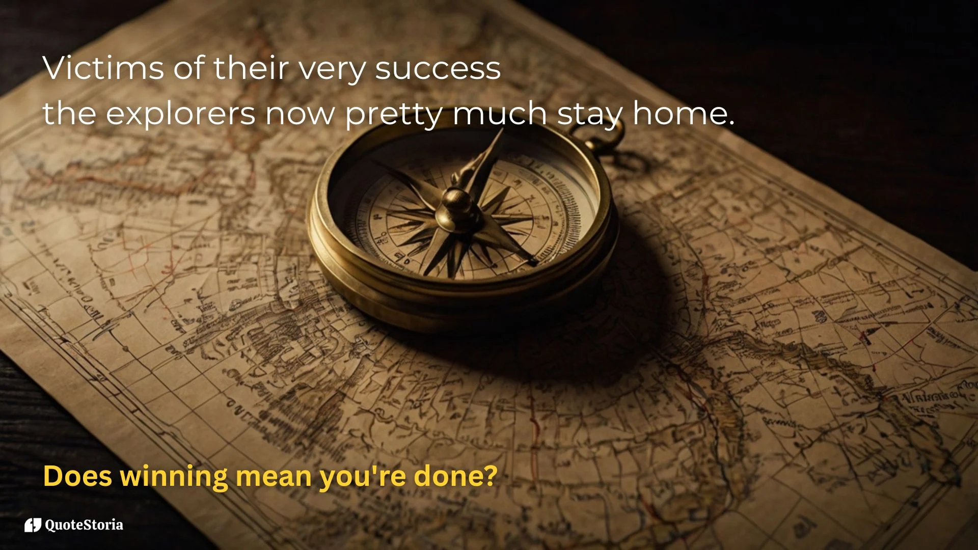 Carl Sagan quote featured image: Success can stop necessary exploration and growth.