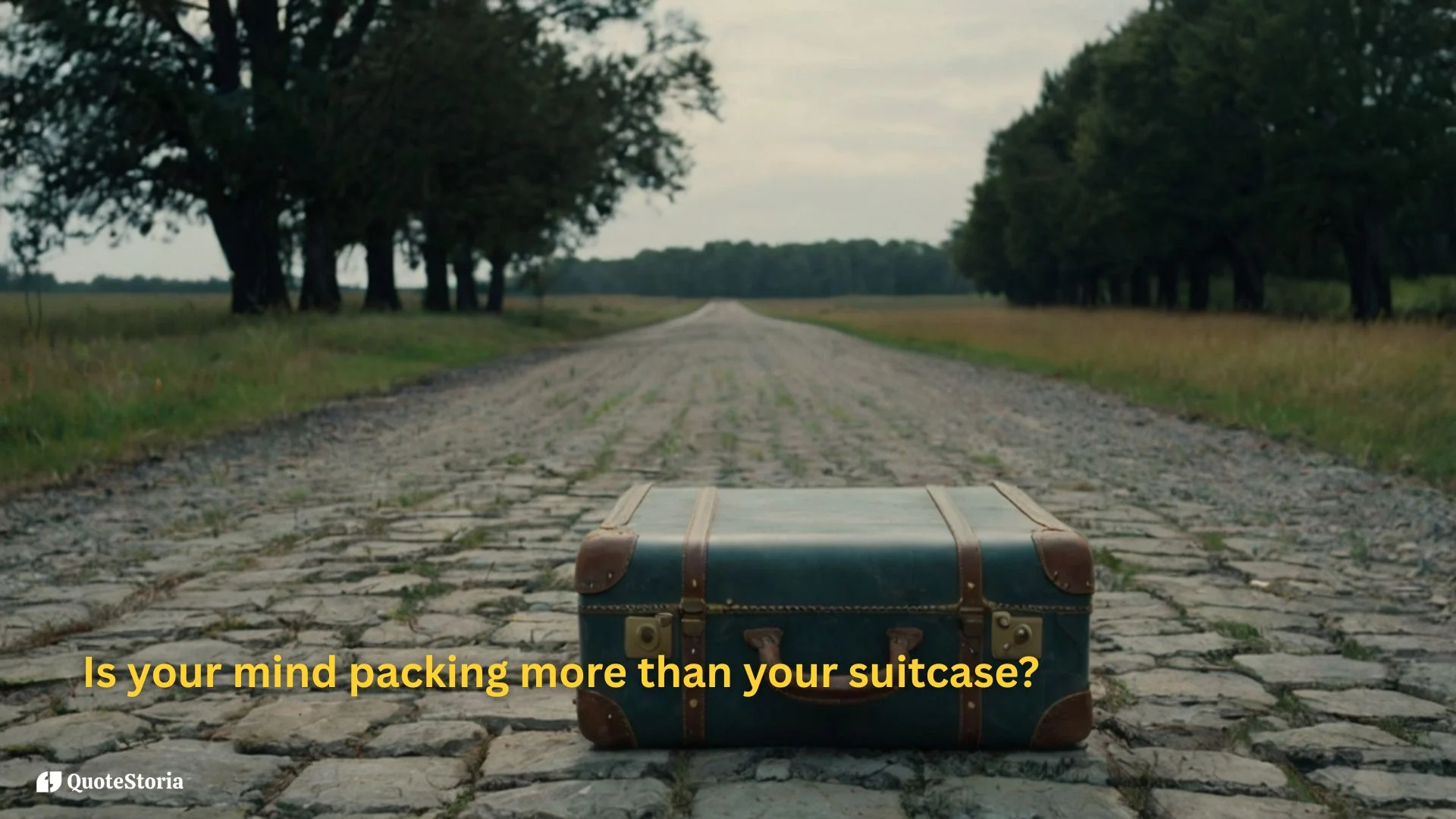 Freya Stark quote featured image: The weight of customary thoughts is merely a hindrance.