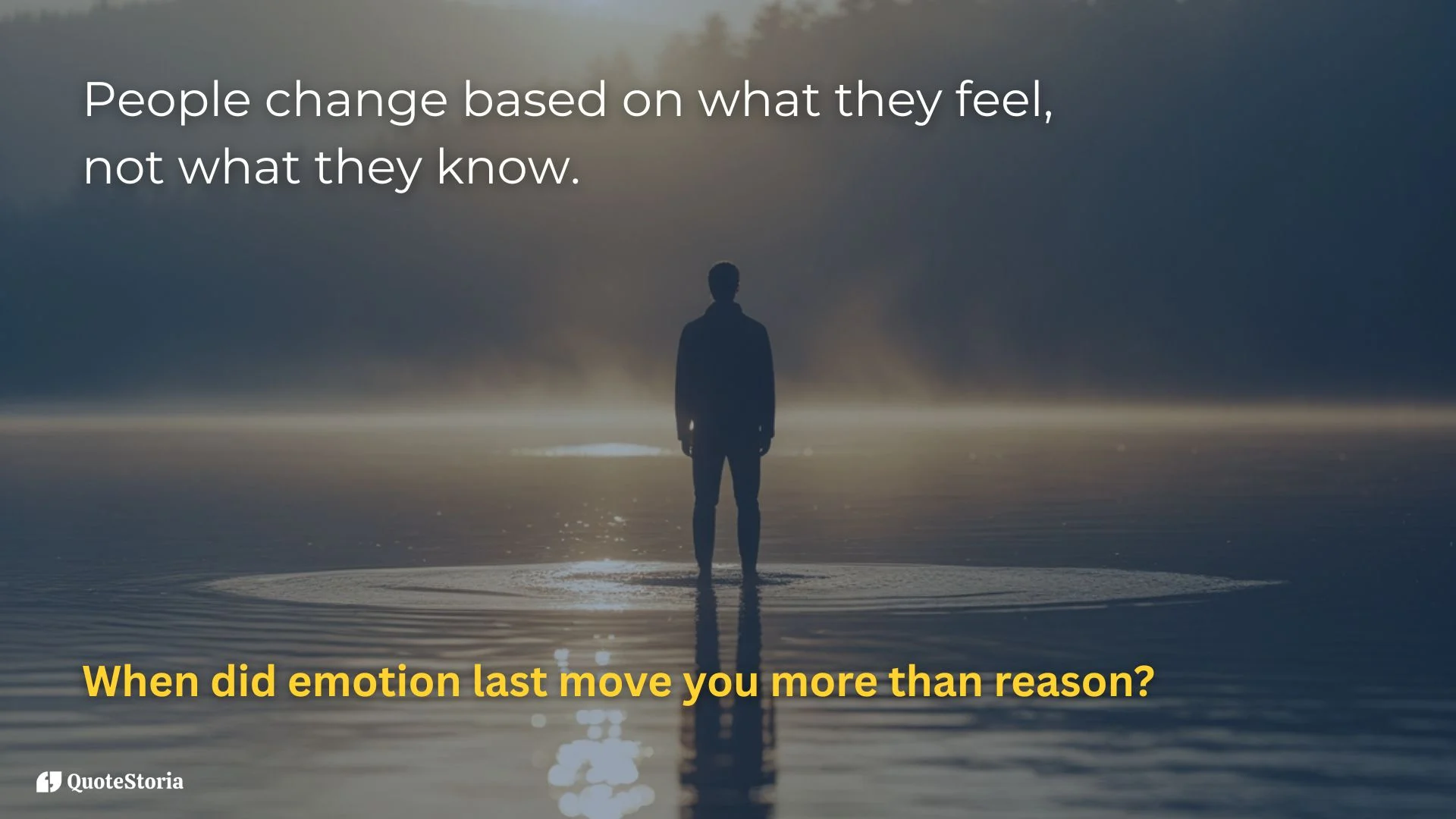 Dr. Mehmet Oz quote featured image: people change based on what they feel.