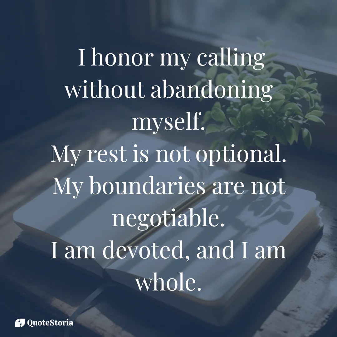 Open journal under sunlight with plant nearby, symbolizing calm focus and self-alignment.