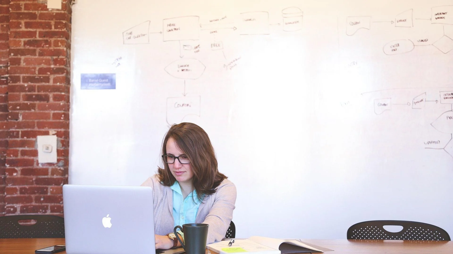 image of woman working minimum viable solution (MVS) approach