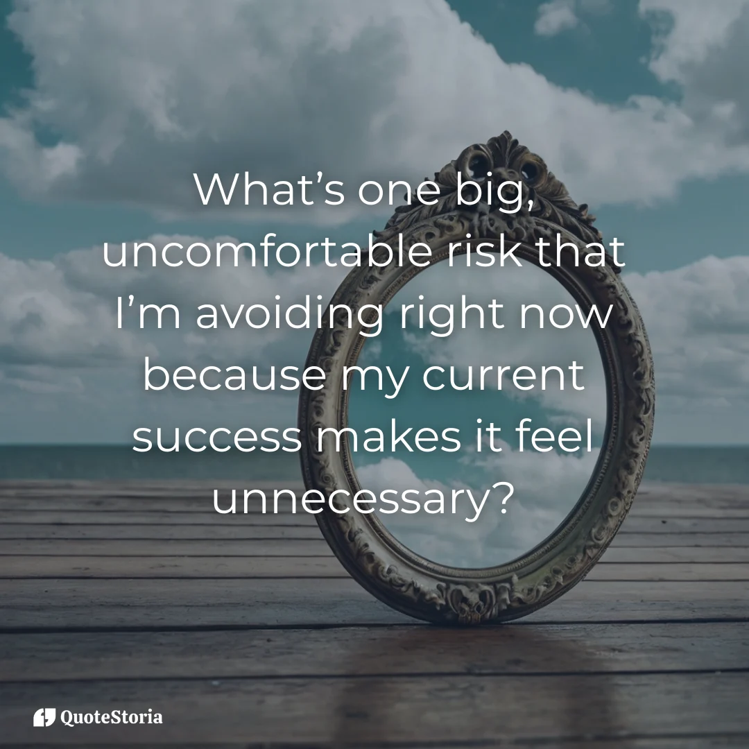 Minimalist image of a cracked mirror asking the viewer to assess their own risks.