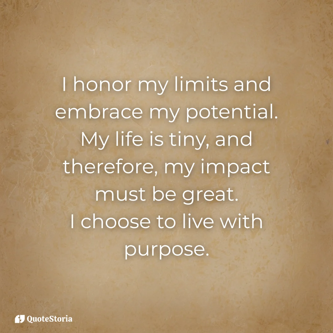Affirmation card background with parchment texture symbolizing purpose, limits, and human potential.