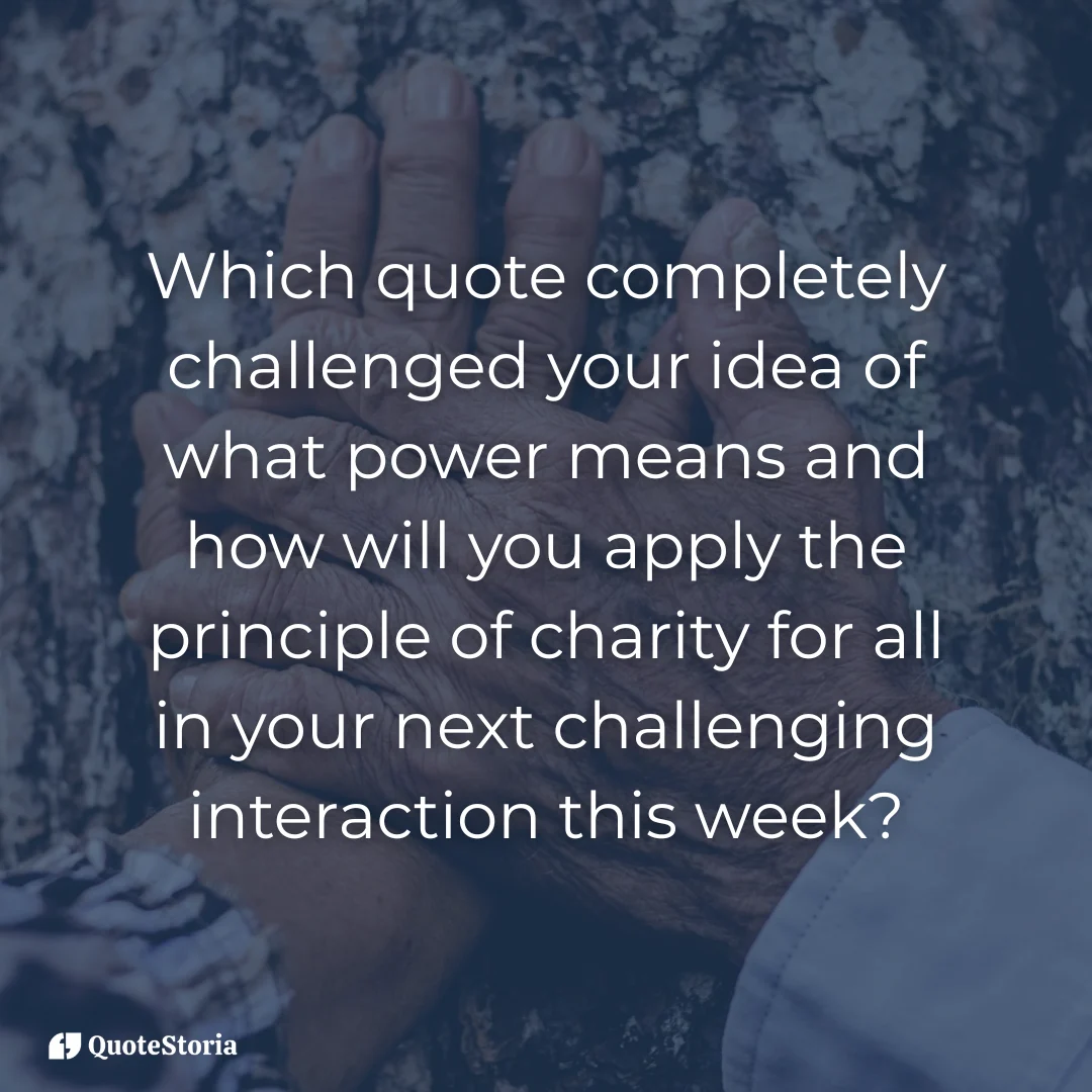 Image for reflection question showing two different hands clasped together on a tree