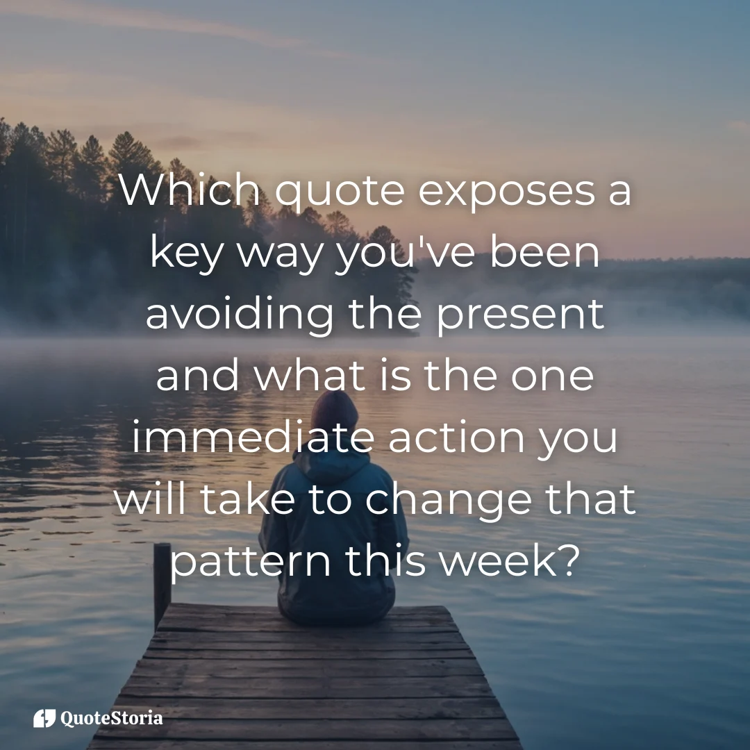 Image for reflection question showing a solitary figure on a dock at sunrise, contemplating over calm waters.